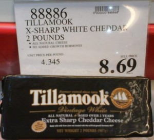 Tillamook Extra Sharp White Cheddar