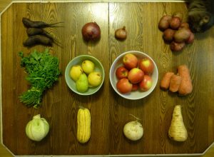 csa winter root veggies PNW