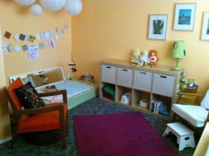 nursury room montessori floorbed