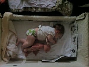 diaper free baby nap
