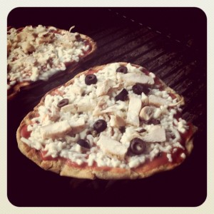 Grilled Pizzas on the BBQ