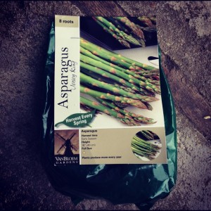One of the last asparagus packs! I'm almost too late!