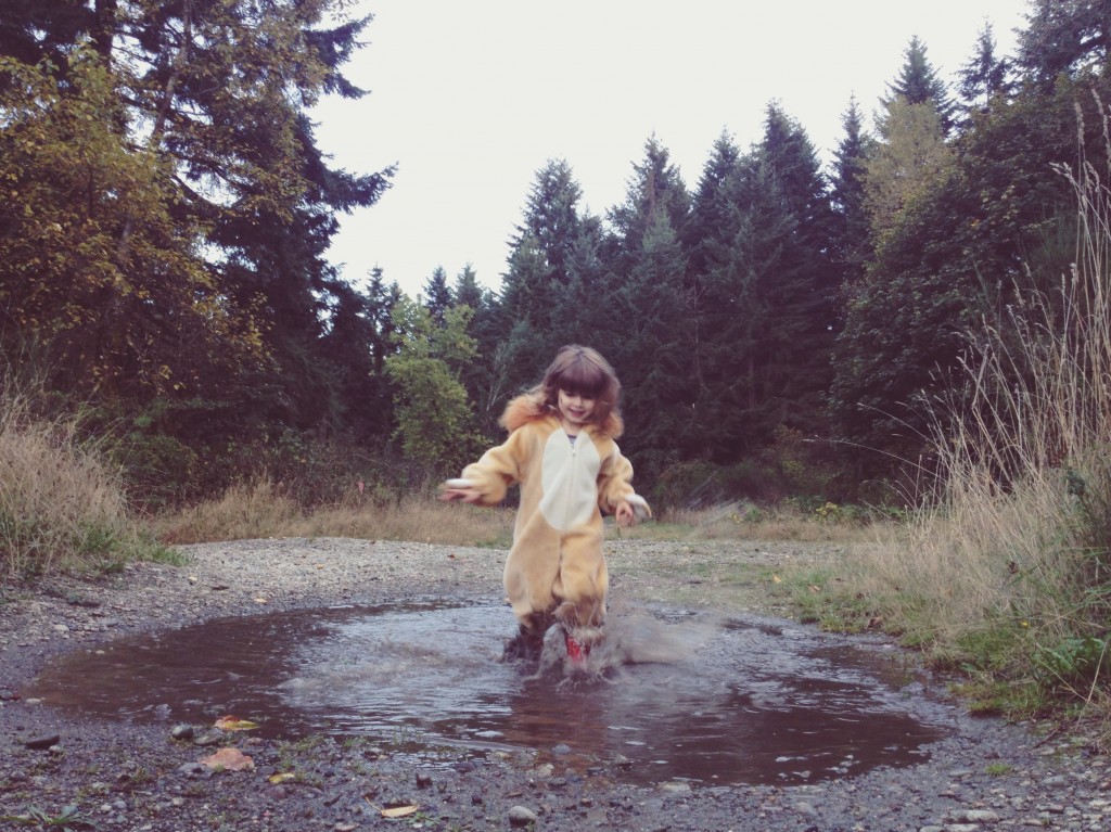 splashing puddle swan creek lion suit