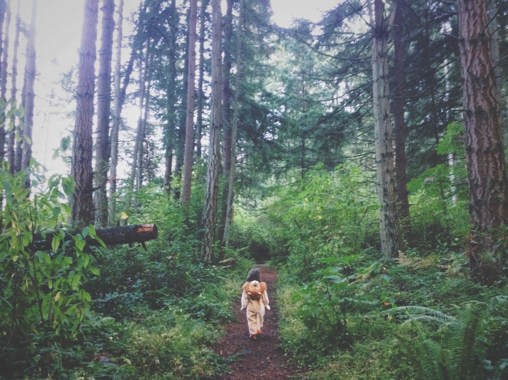 into the woods path lion costume breadcrumbs